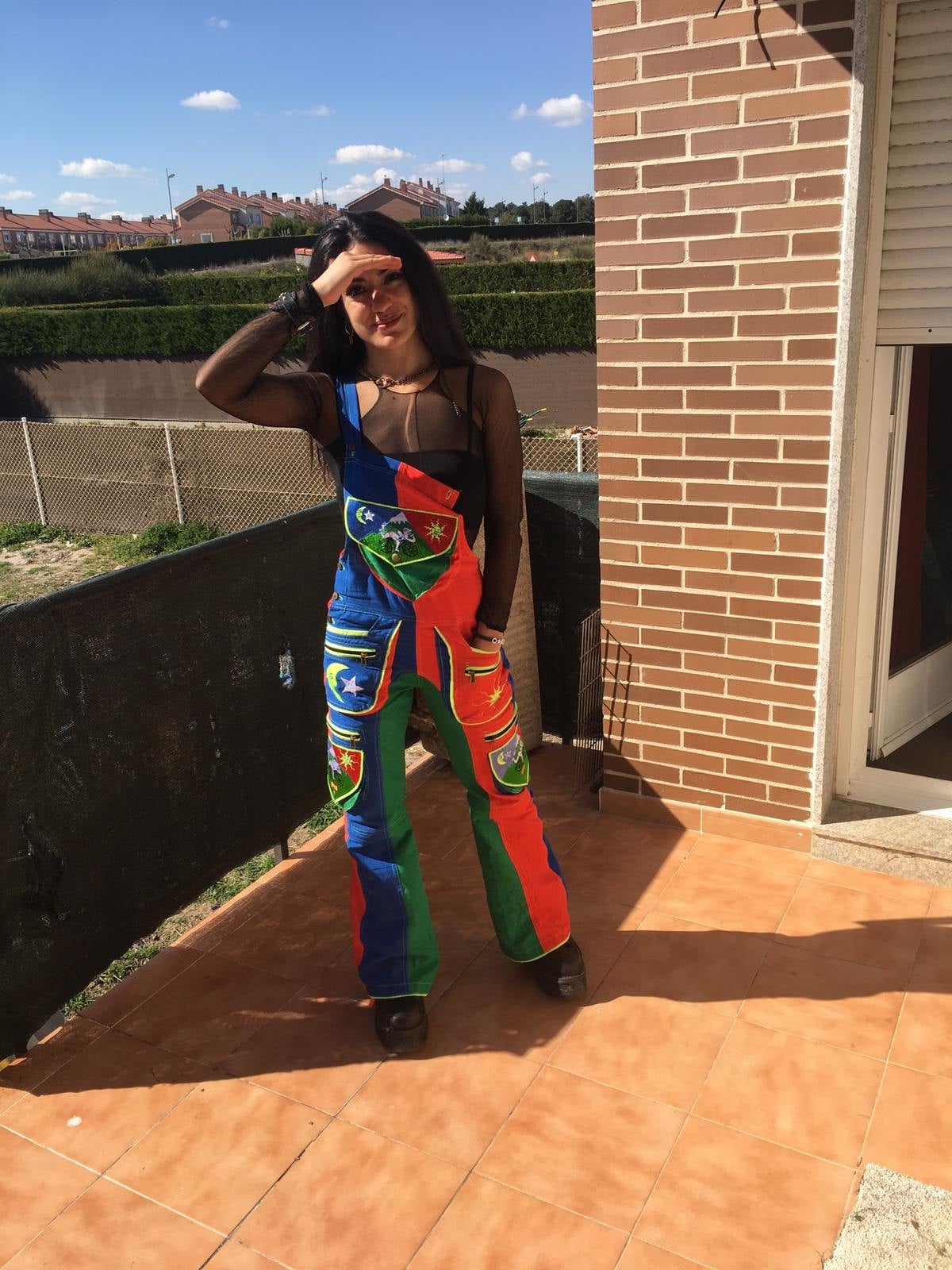 Bicycle Day LSD Dungarees - sexy Albert Hofmann vintage clothing - handmade and any size available