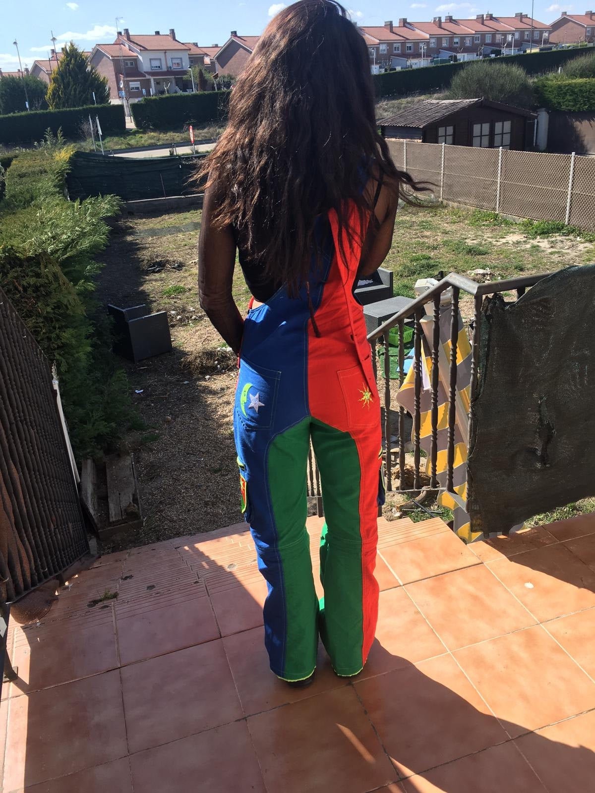 Bicycle Day LSD Dungarees - sexy Albert Hofmann vintage clothing - handmade and any size available