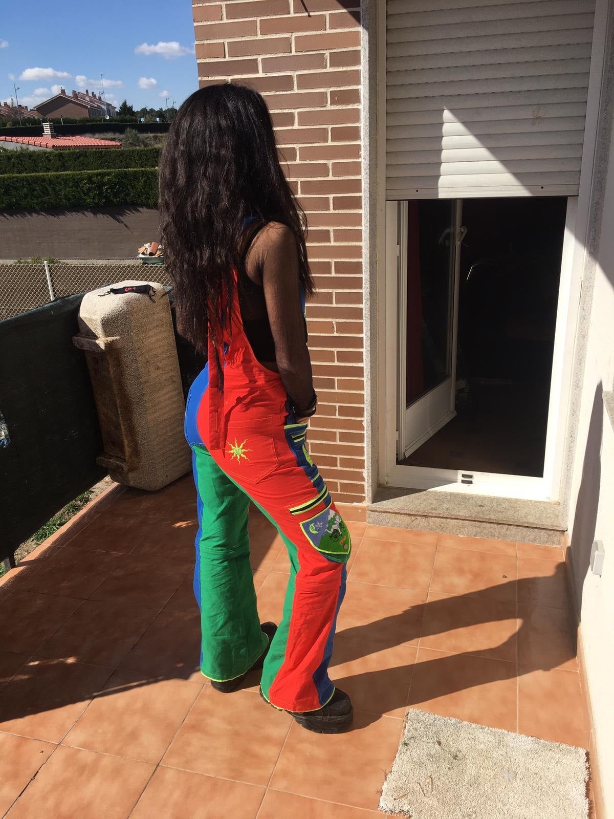 Bicycle Day LSD Dungarees - sexy Albert Hofmann vintage clothing - handmade and any size available