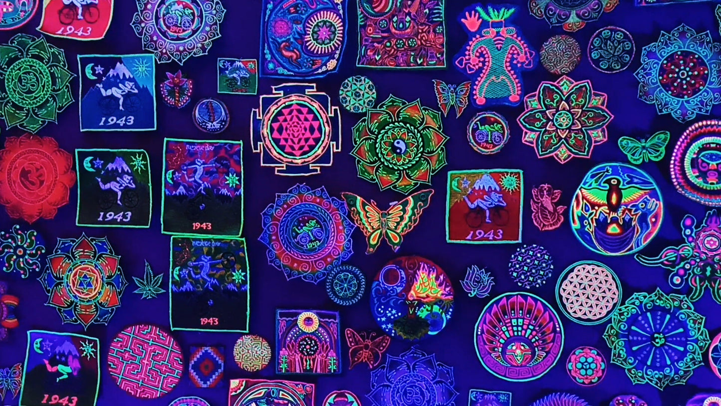 infinity small patch 8cm holy art sacred geometry