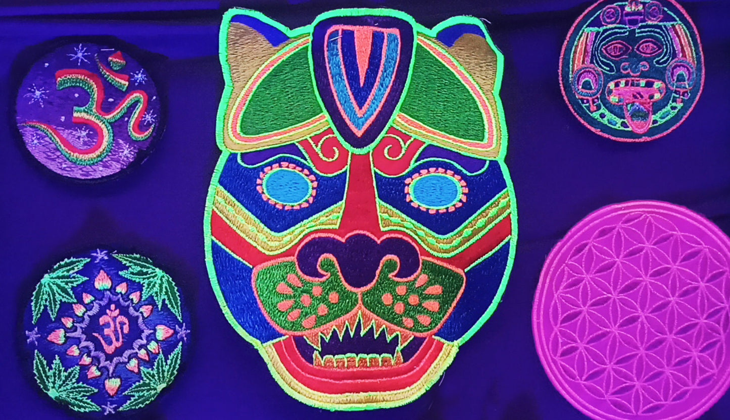 Jaguar Mask Patch