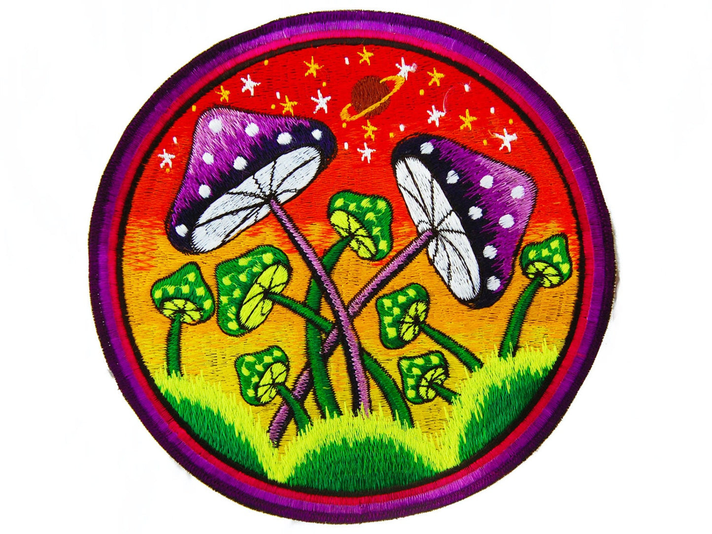 Mushroom Planet Patch Psychedelic Psilocybin Shroom
