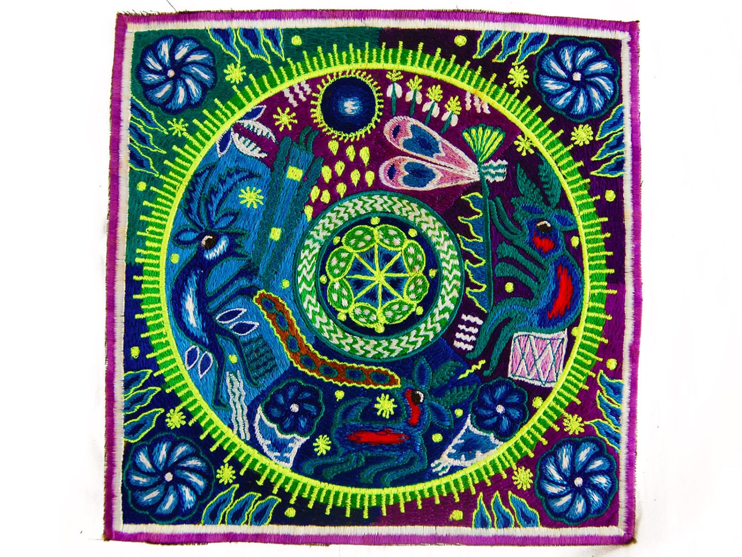 Huichol Mandala Peyote Hikuri Shaman
