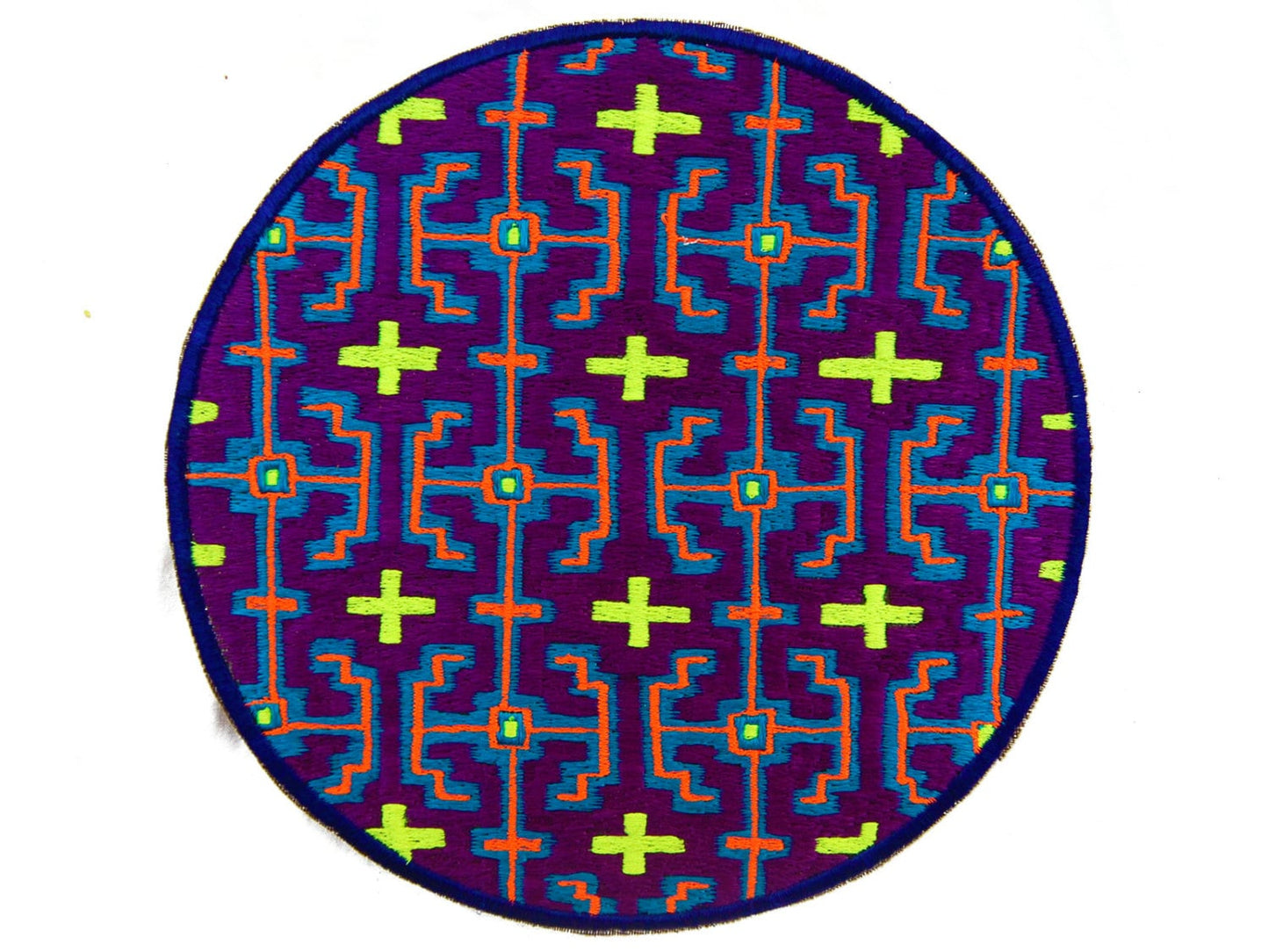 Purple & Blue Ayahuasca Patch Visionary DMT Songs Artwork Icaro with variations