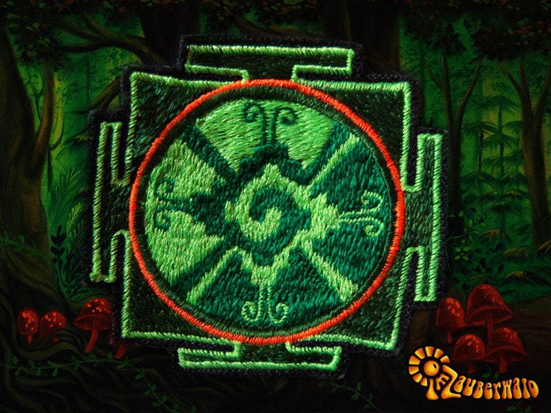 Green Hunab Ku Small Patch