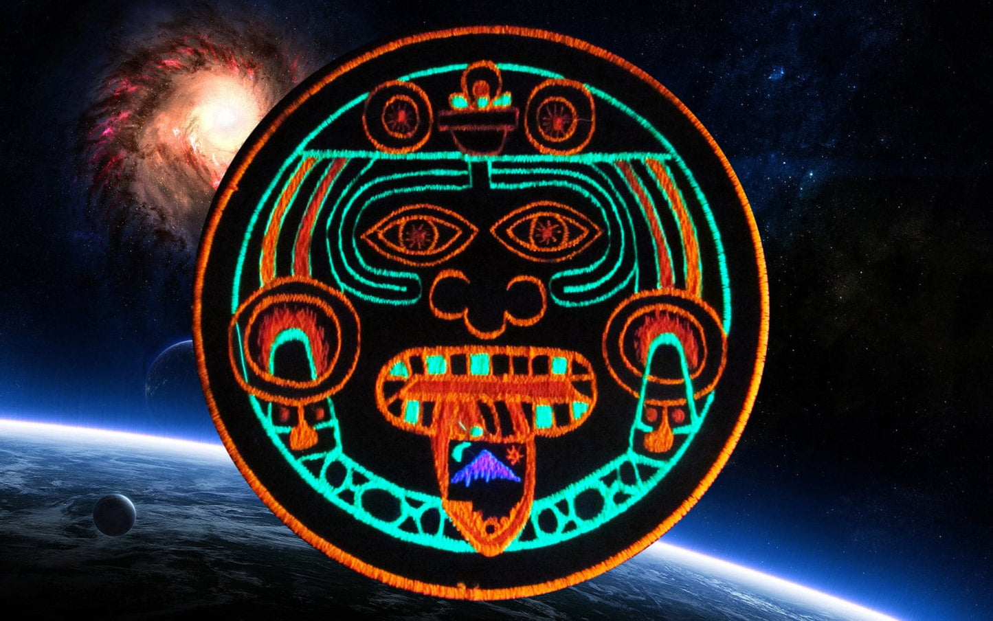 blue Hofmann 2012 LSD Maya Calender Patch