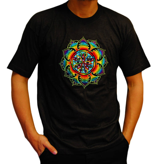 1000 Eyes T-Shirt psychedelic LSD consciousness design no print goa t-shirt