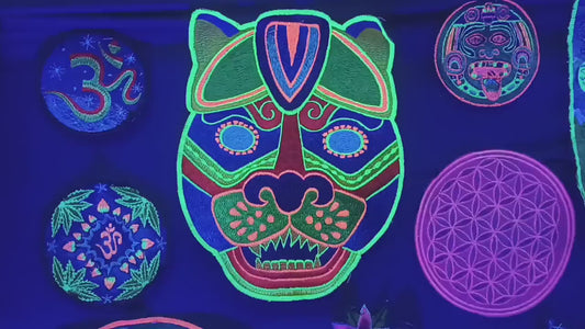 Jaguar Mask Patch