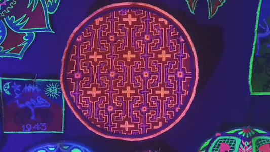 Ayahuasca Patch Red Yage Visionary Artwork