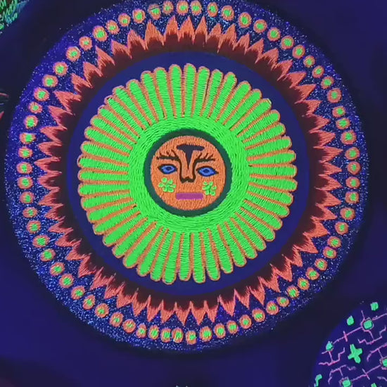 Huichol Sun Artwork
