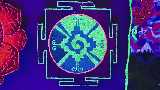 Purple-Blue Hunab Ku Patch