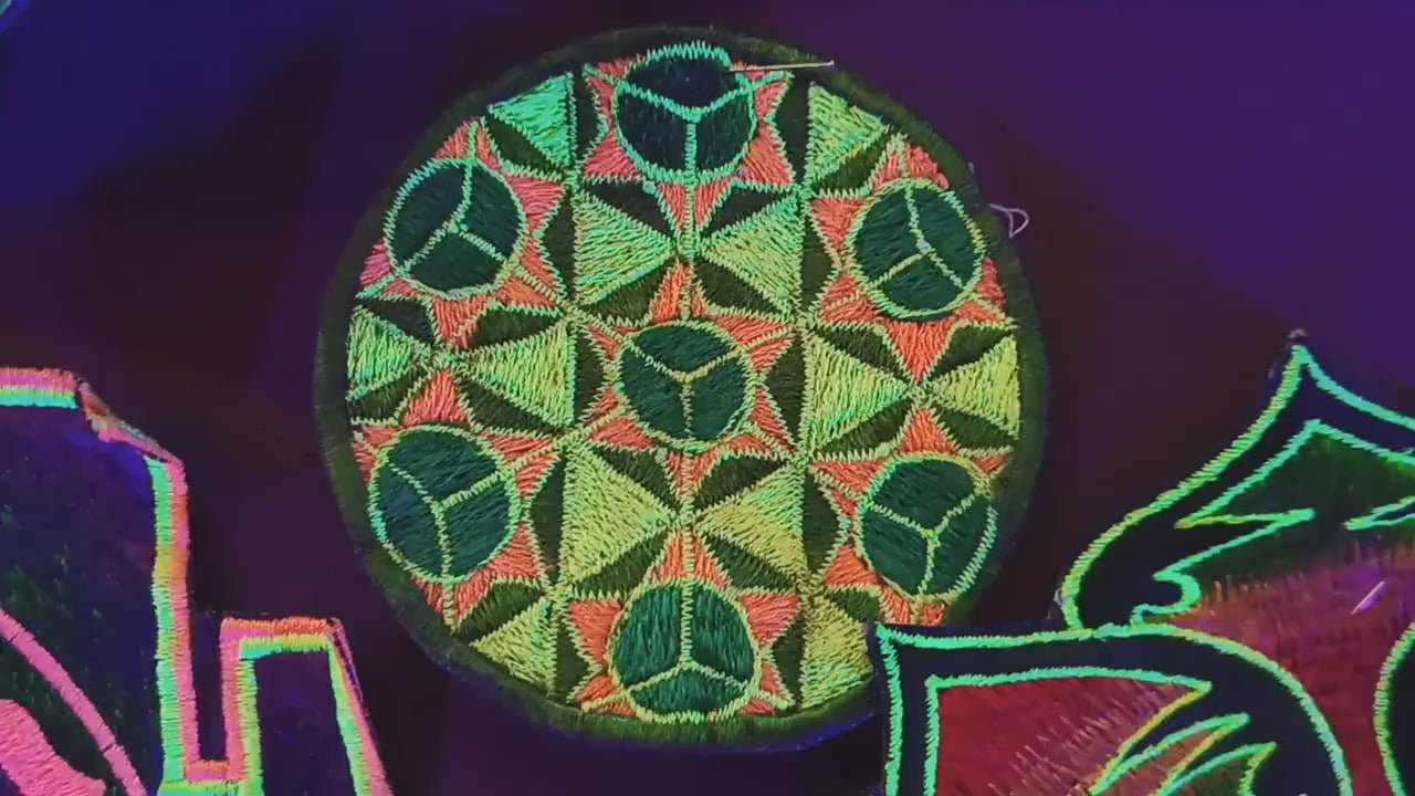 infinity small patch 8cm holy art sacred geometry
