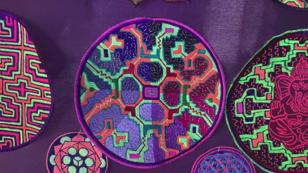 Quattro Stagiones Ayahuasca Patch Visionary DMT Artwork Yage Pizza
