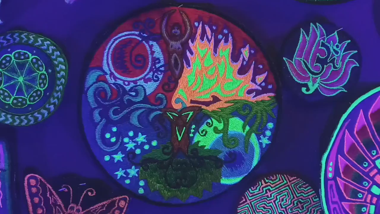 Gaia Mandala Patch