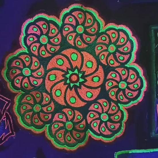 Peyote Mandala Big Patch