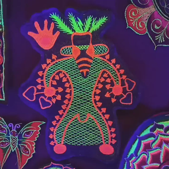 Mushroom Man Tassili Patch