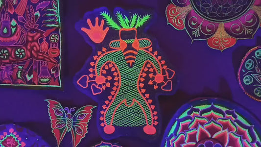 Mushroom Man Tassili Patch