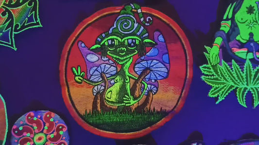Mushroom Friend Patch Psychedelic Psilocybin Shroom magic psilos