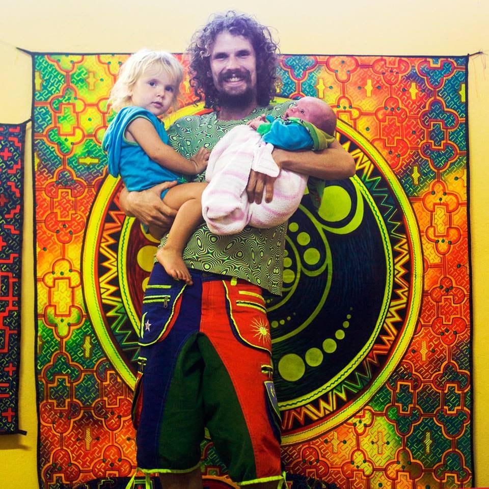 Bicycle Day LSD Pants - 9 pockets with 4 zip locks - cult Albert Hofmann psychedelic vintage - any size available handmade after order