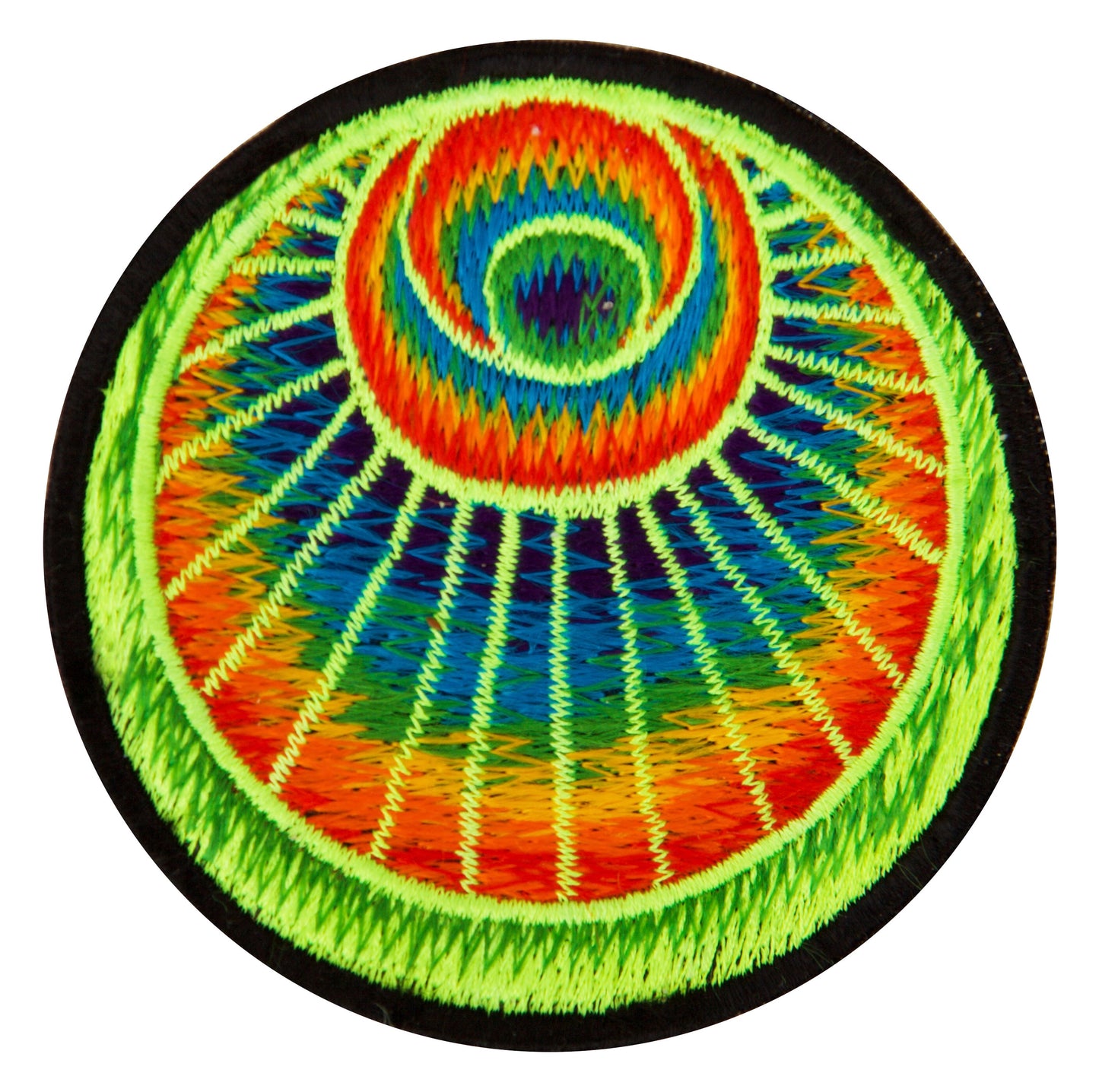 the angel crop circle patch - alien art - blacklight - protection symbol