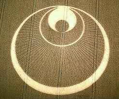 the angel crop circle patch - alien art - blacklight - protection symbol