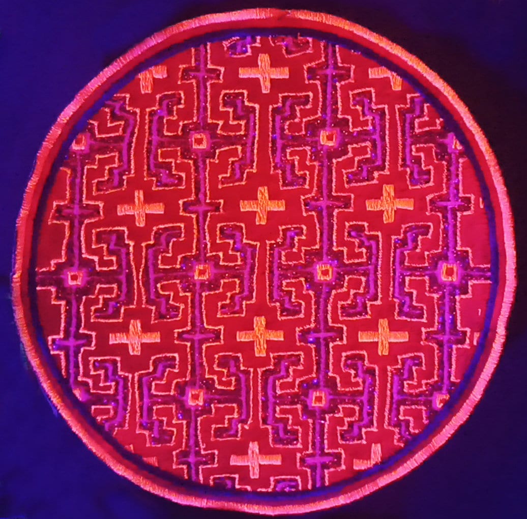 Ayahuasca Patch Red Yage Visionary Artwork