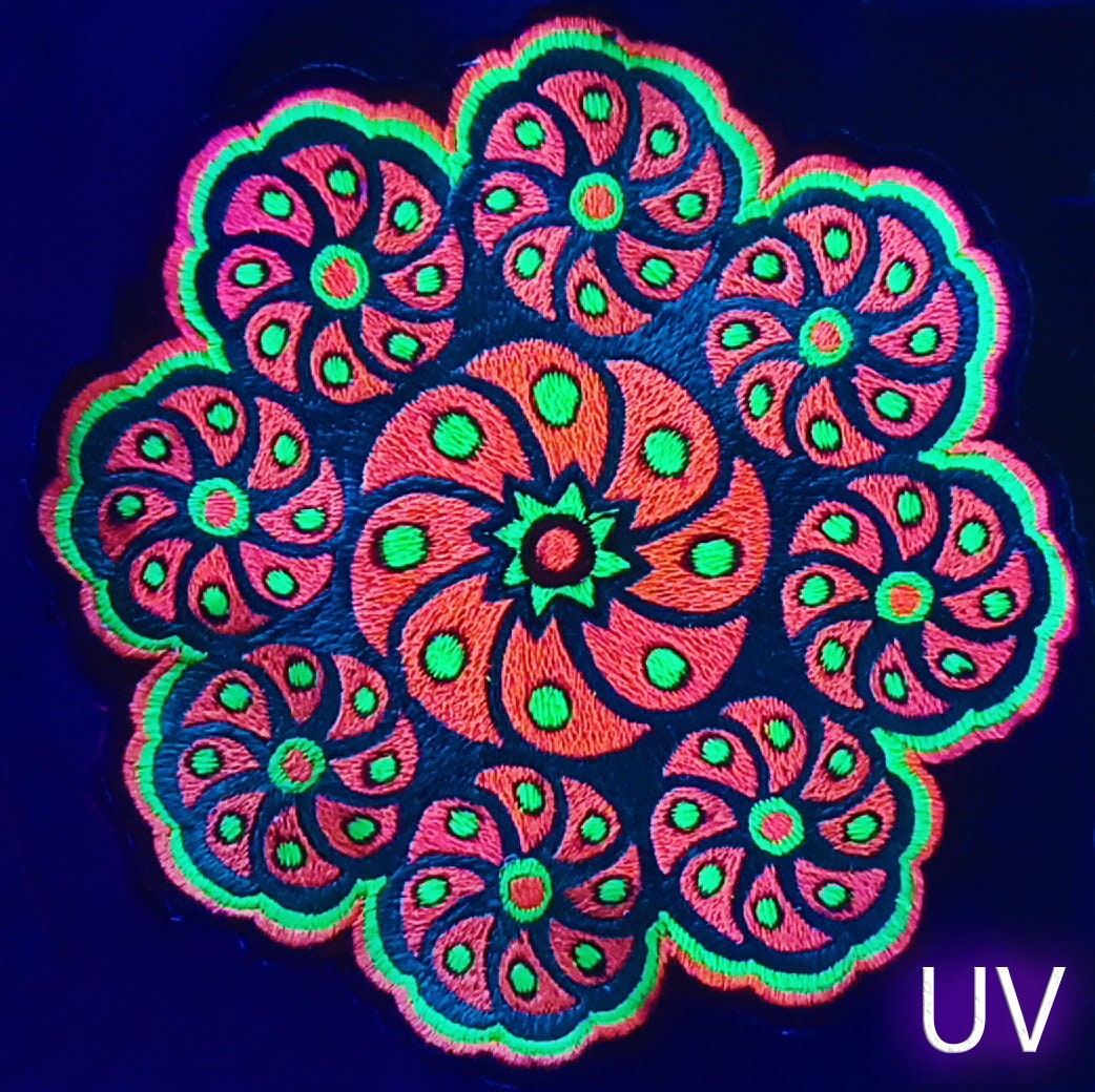 Peyote Mandala Big Patch