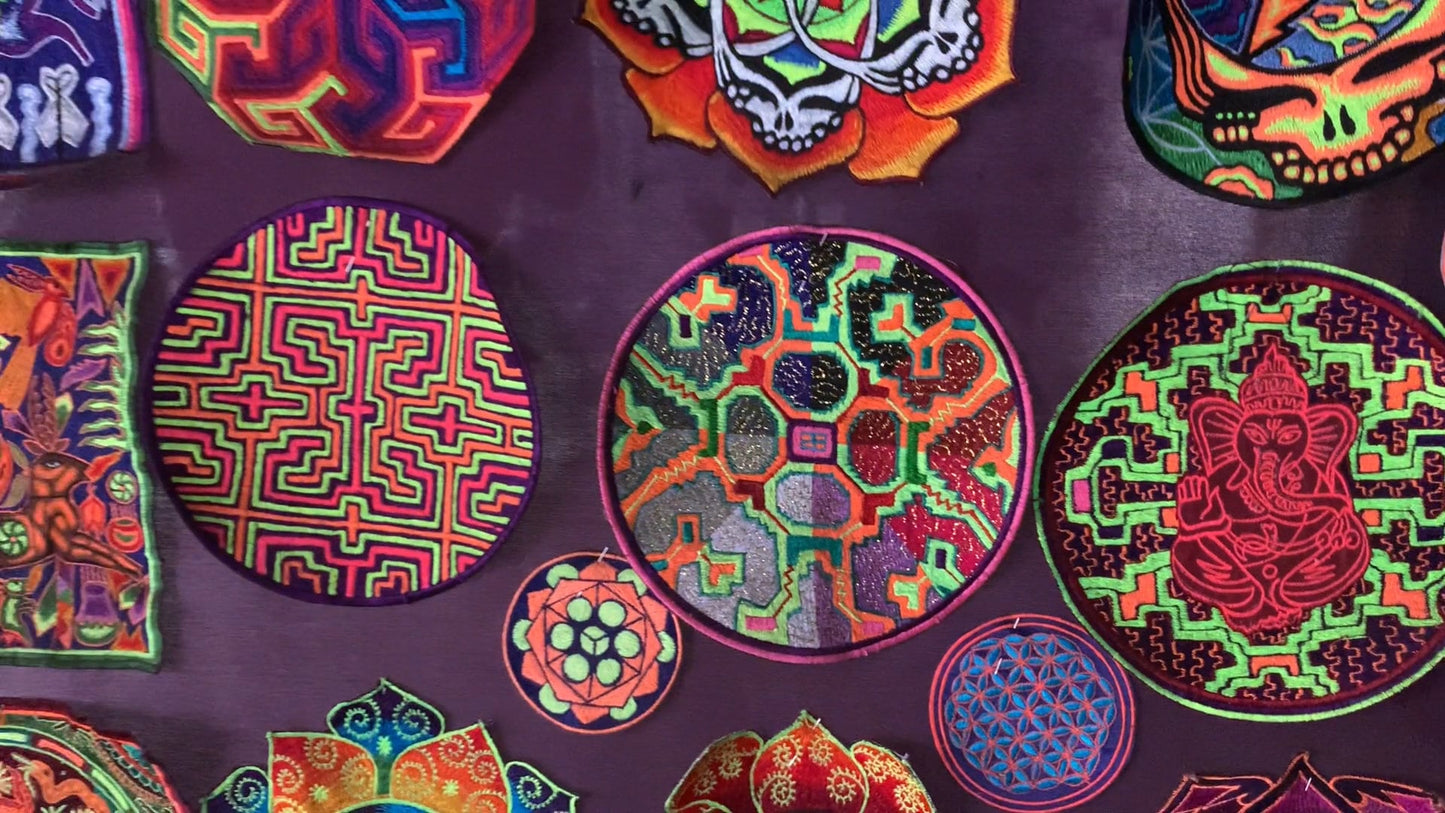 Quattro Stagiones Ayahuasca Patch Visionary DMT Artwork Yage Pizza