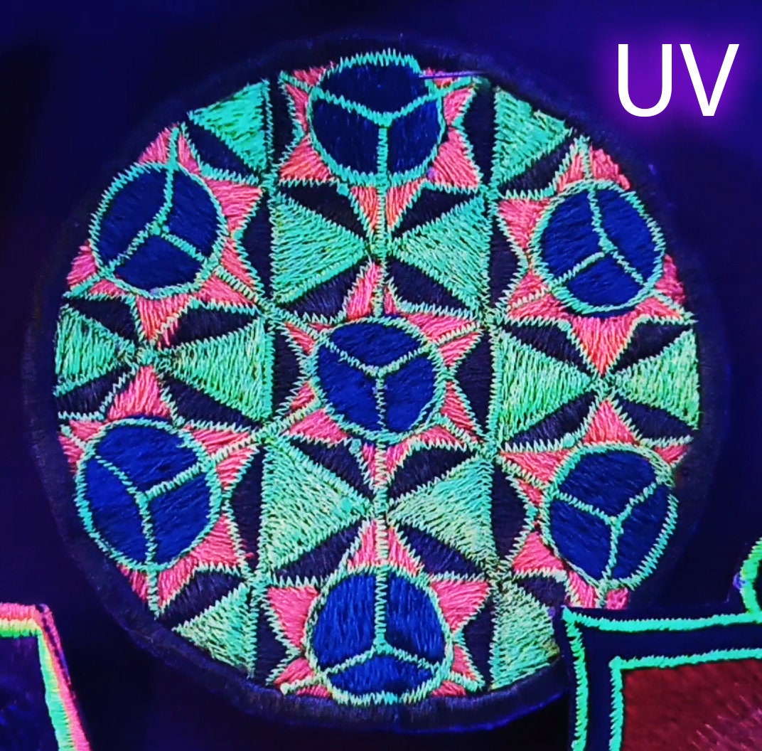 infinity small patch 8cm holy art sacred geometry