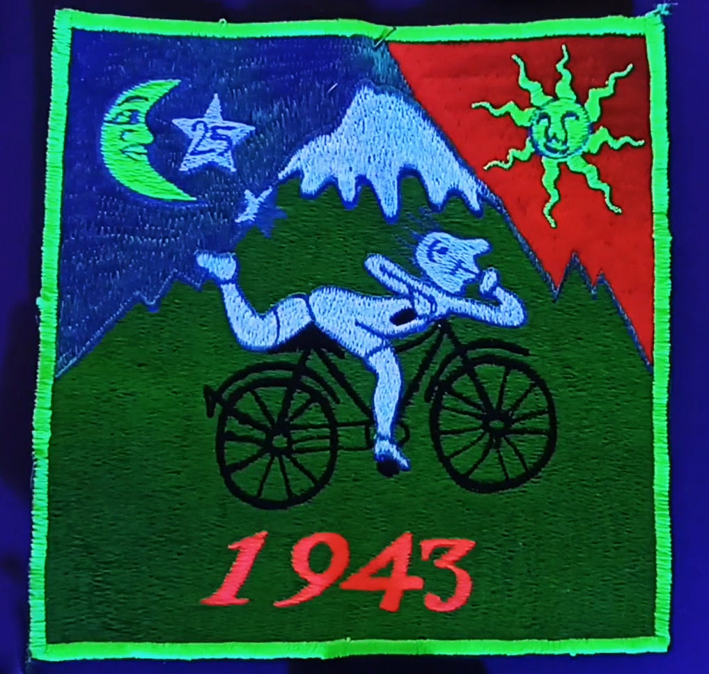 Bicycle Day Albert Hofmann 1943 LSD Patch Psychedelic Hippie Leary