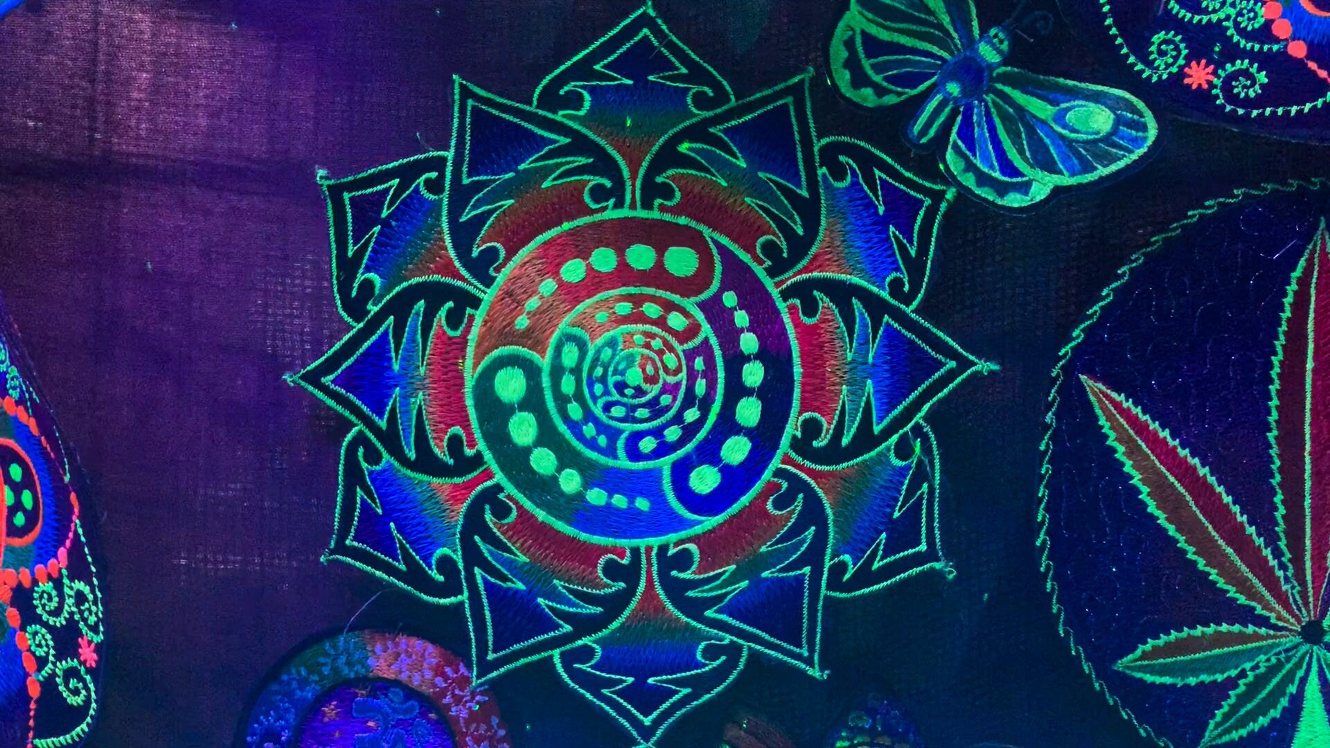 attributes mandala crop circle rainbow fractal ufo mystery