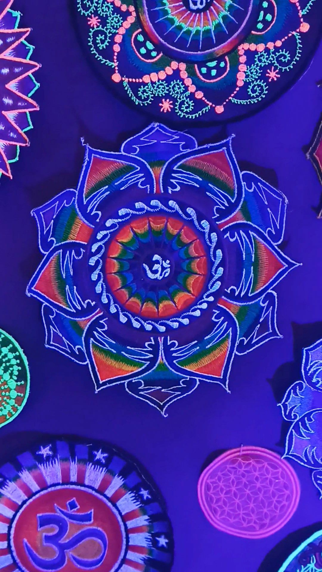 Rainbow AUM Patch