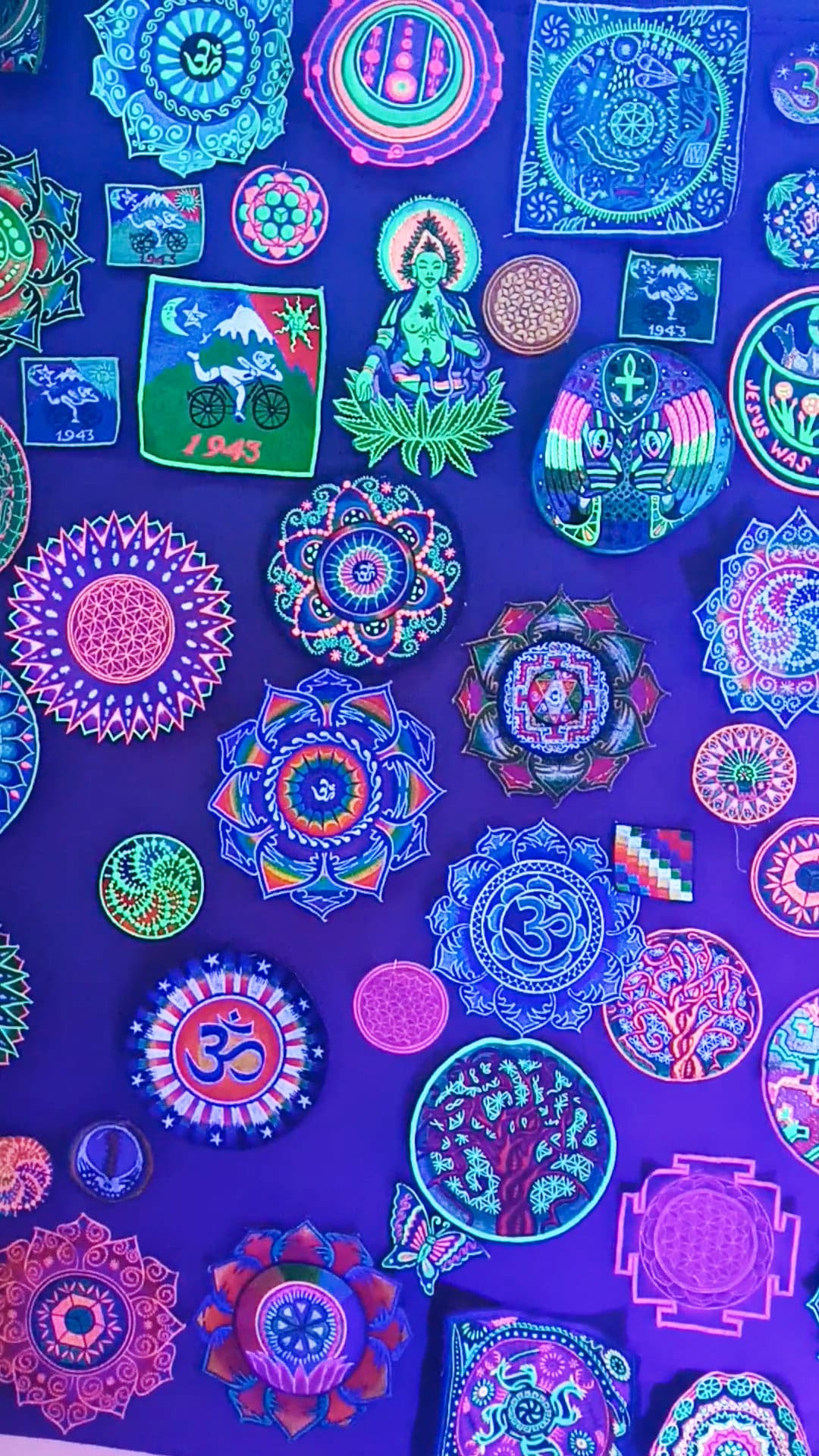 Rainbow AUM Patch