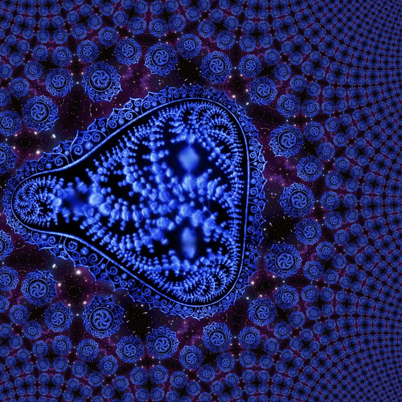 Crop Circle Patch Milk Hill Rainbow Fractal Mandala blacklight glowing patch infinite Beauty Extraterrestrial Art Sacred Geometry Goa Trance