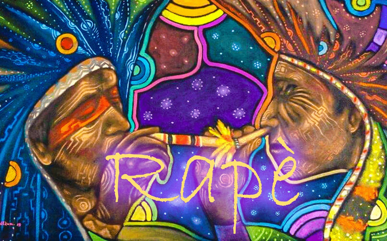 Rapè Medicine sacred fresh Rapeh from Brazil Kamânawa ceremonial Hapé incense charged with prayers Tribal Healing Clarity Rapèsito Haux Haux