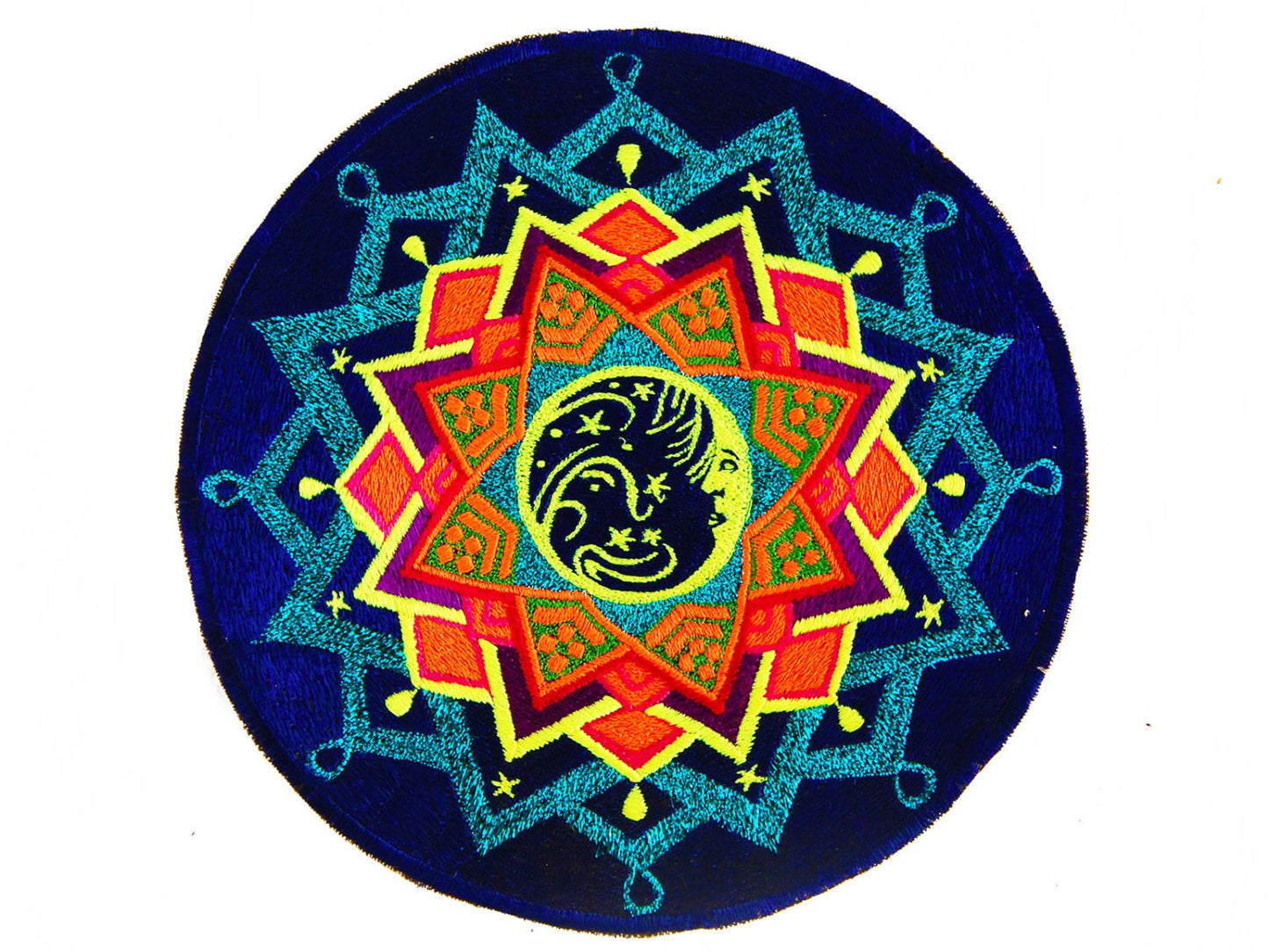 Moonface Mandala Patch