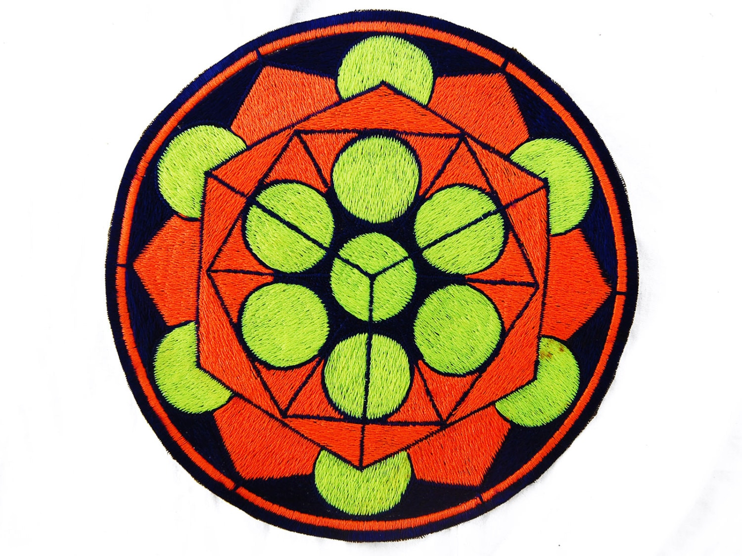 platonical beauty holy geometry patch sacred art