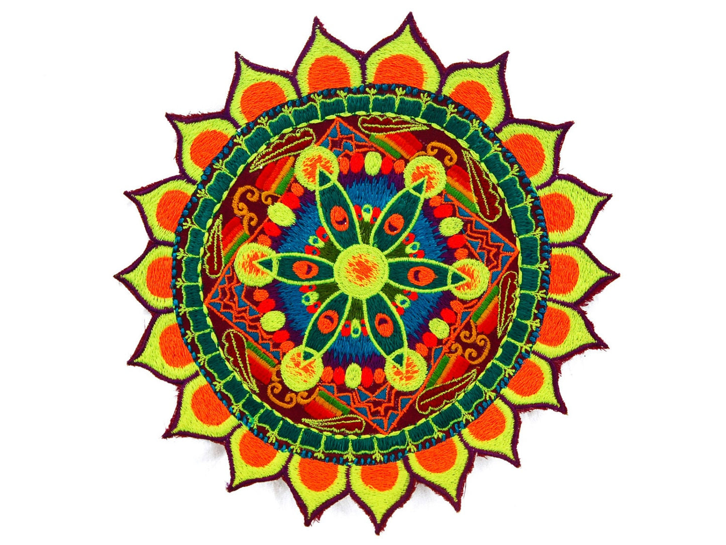 windmill mandala crop circle rainbow fractal ufo mystery