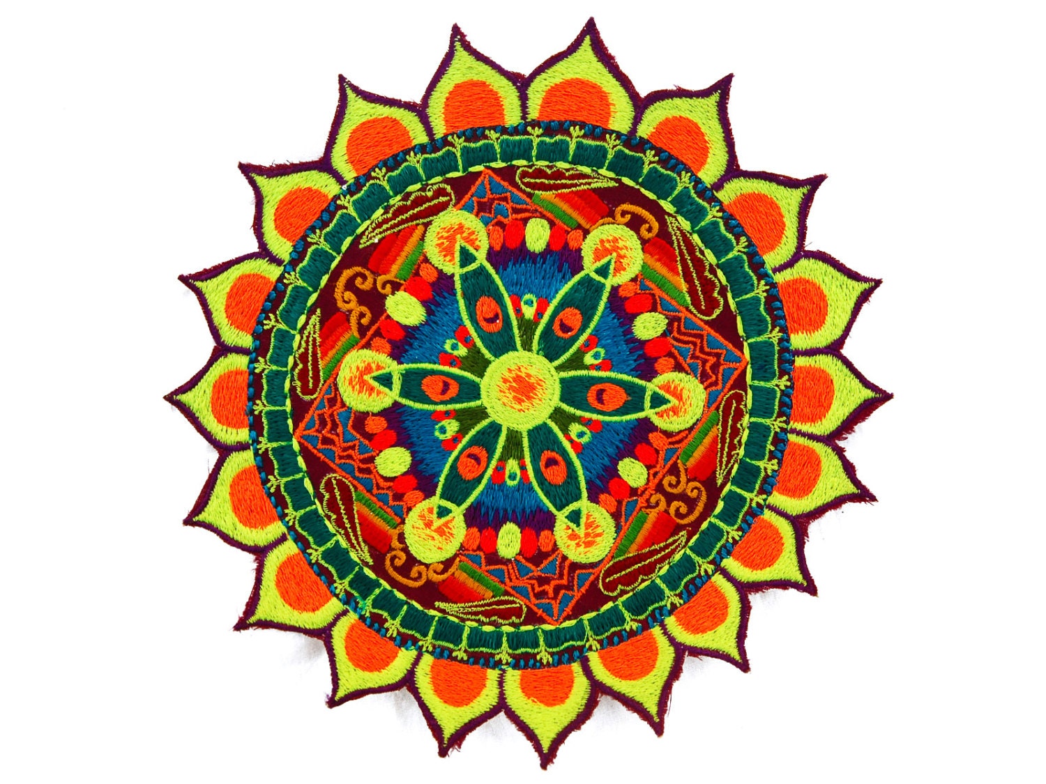 windmill mandala crop circle rainbow fractal ufo mystery