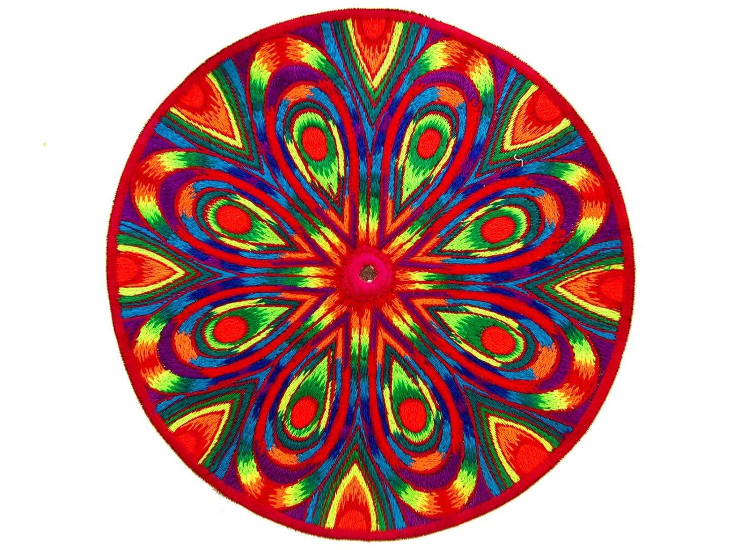 Rainbow Flower Mirror Patch