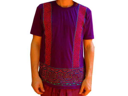 Ayahuasca T-Shirt Shipibo Conibo DMT Psychedelic Artwork Yage embroidery
