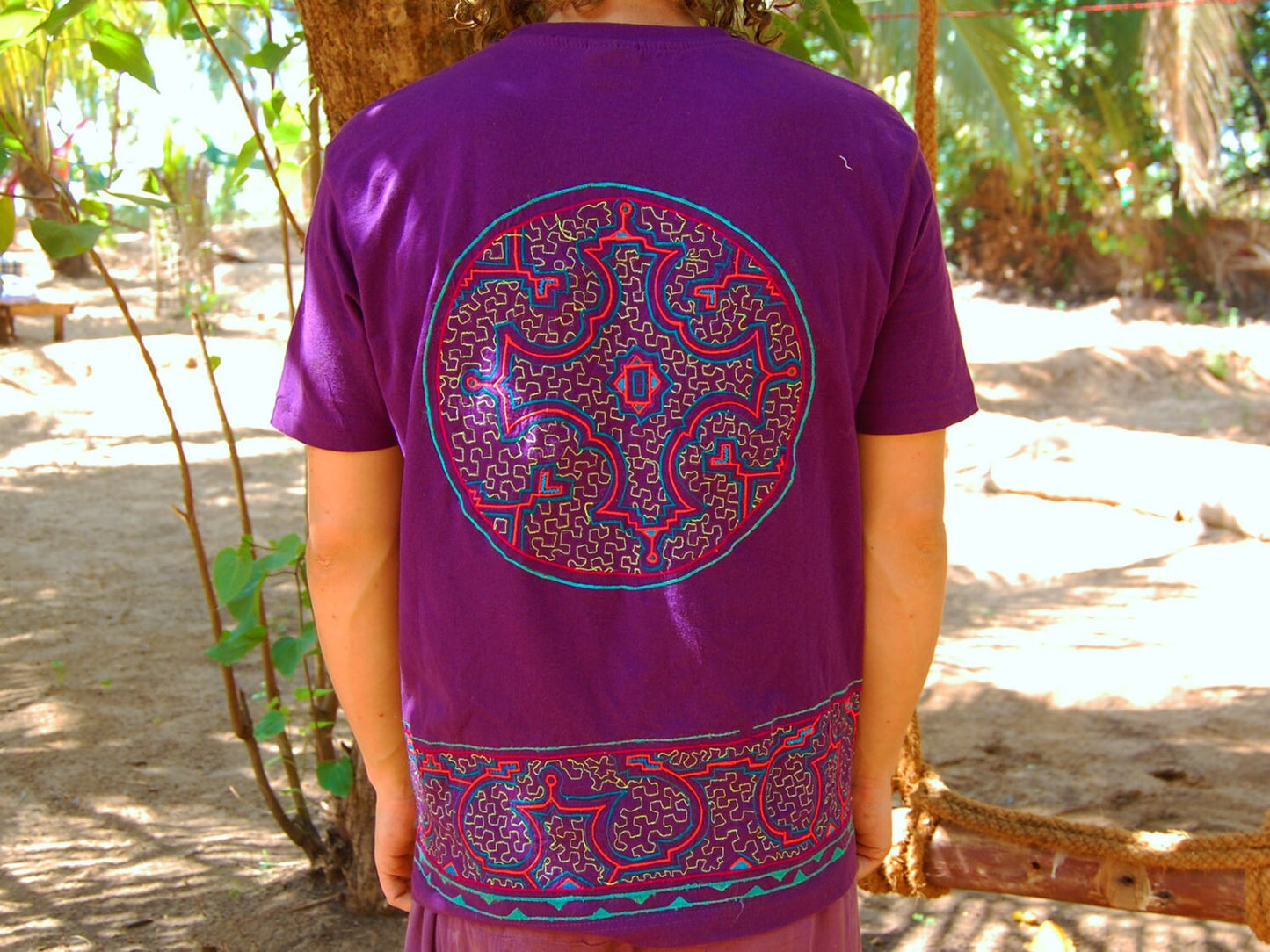 Ayahuasca T-Shirt Shipibo Conibo DMT Psychedelic Artwork Yage embroidery