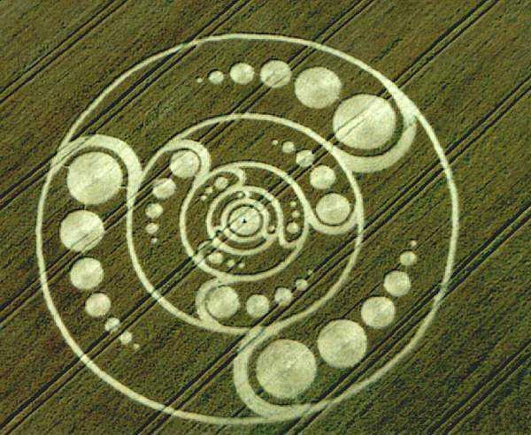 Silver Shining Alien Crop Circle embroidery Patch Attributes free energy sacred geometry from space holy patterns consciousness expanding ET