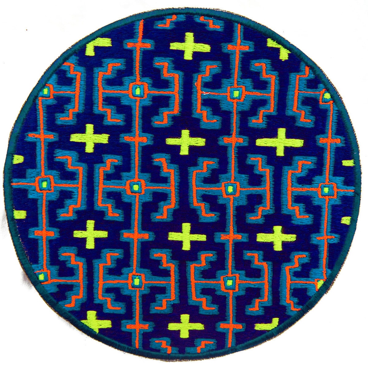 Purple & Blue Ayahuasca Patch Visionary DMT Songs Artwork Icaro with variations
