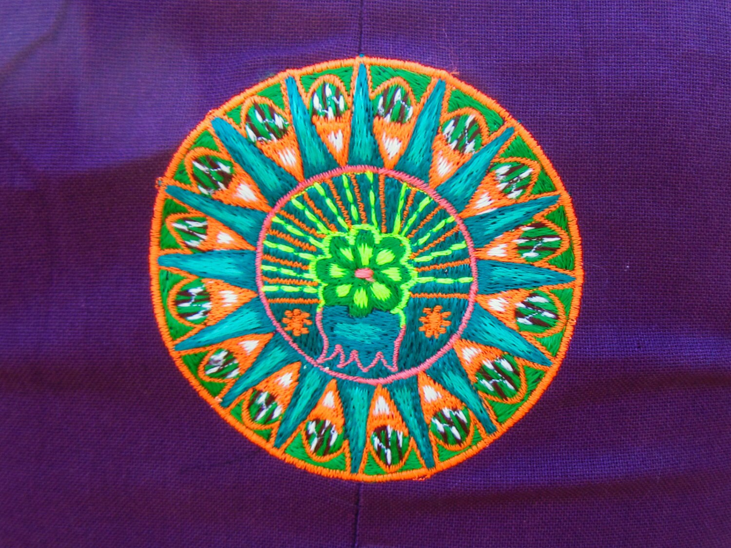 ayahuasca dress shipibo dmt vision pattern psychedelic handmade no print goa blacklight active amazonas