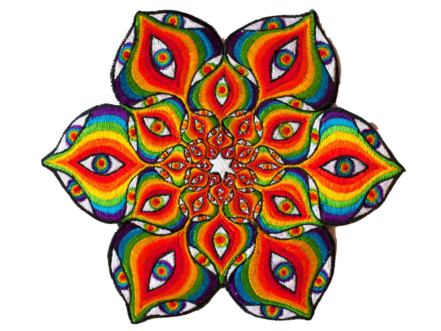 Consciousness Mandala patch quantum brain eyes