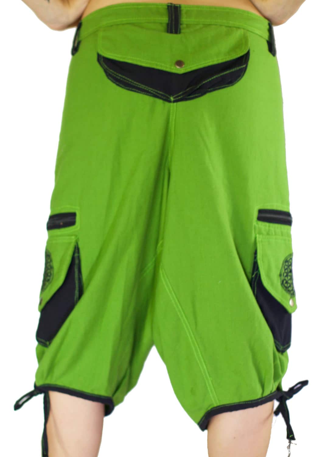 Hippie Pants wide clamdiggers many pockets made after order everything fully customizable